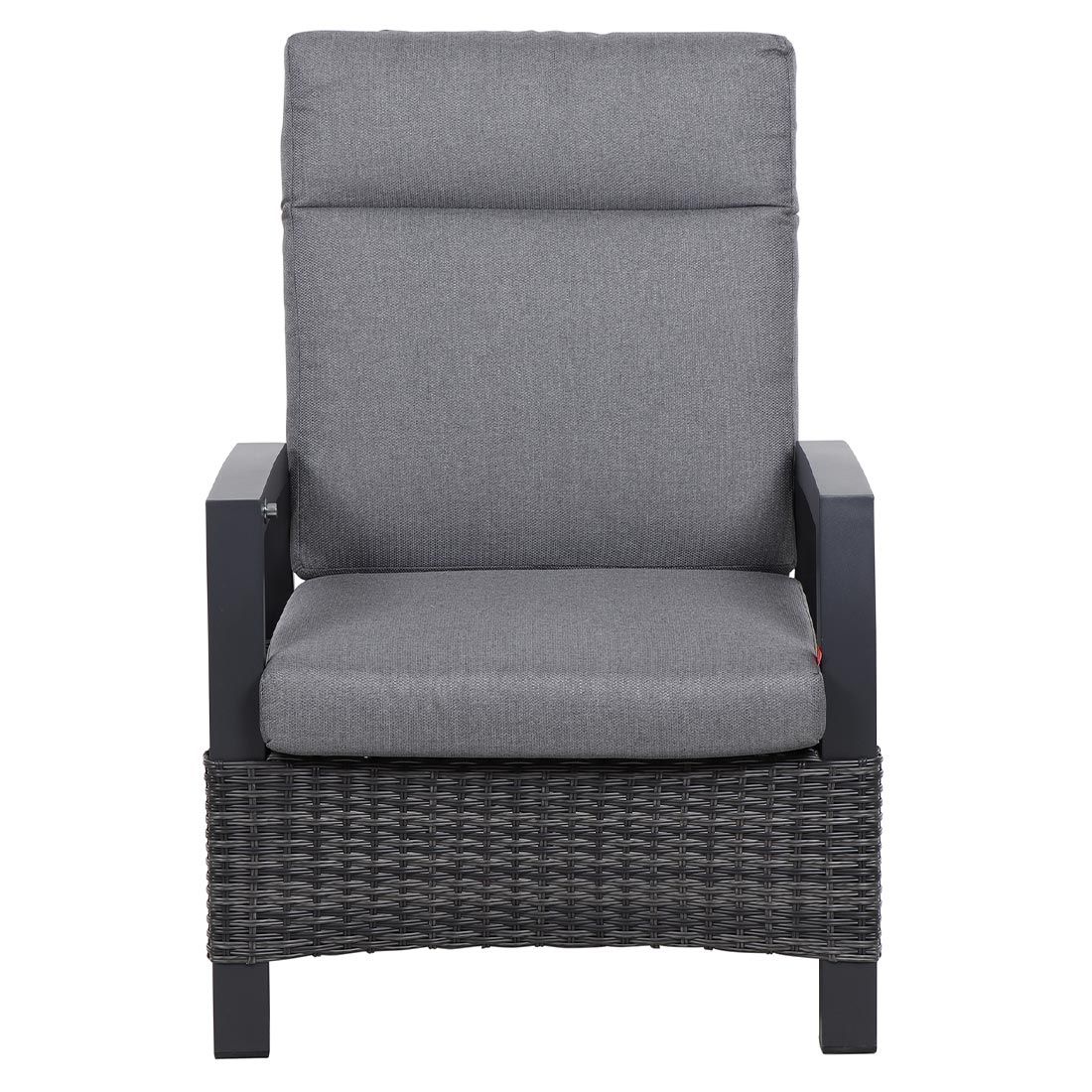 Siena Garden Taranto Loungeset 4-tlg. Aluminium/Gardino®-Geflecht
