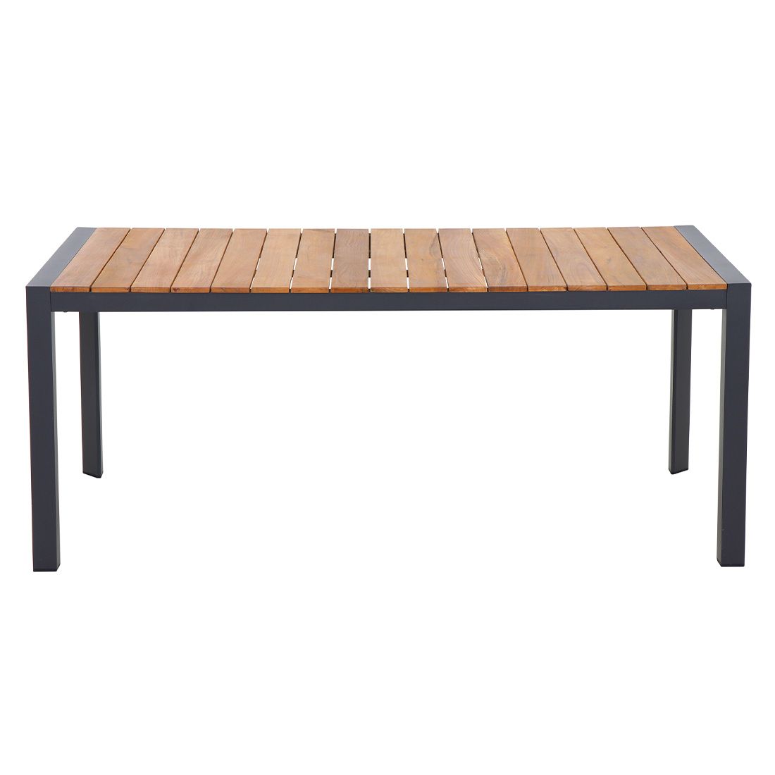 Siena Garden Zurigo Gartentisch 180x90cm Aluminium/Teak