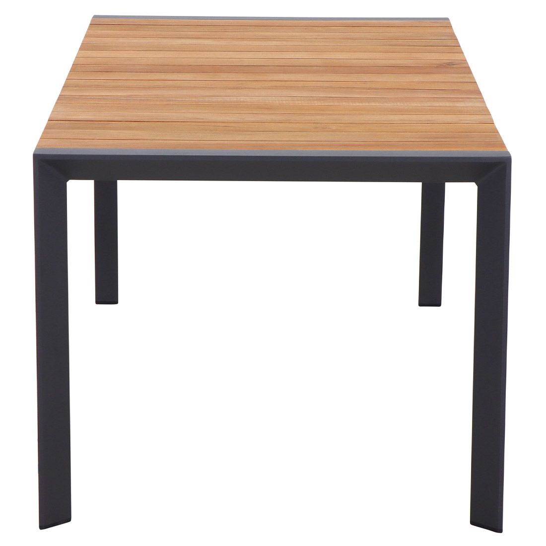 Siena Garden Zurigo Gartentisch 180x90cm Aluminium/Teak