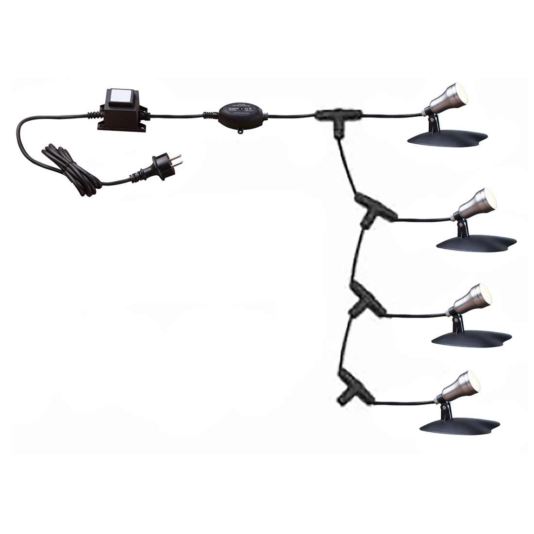 OUTLIV. Smart Light Spot Metall
