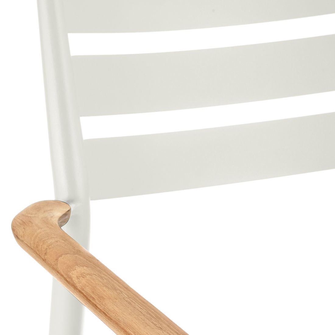 Solpuri Pia Stapelsessel Aluminium/Teak