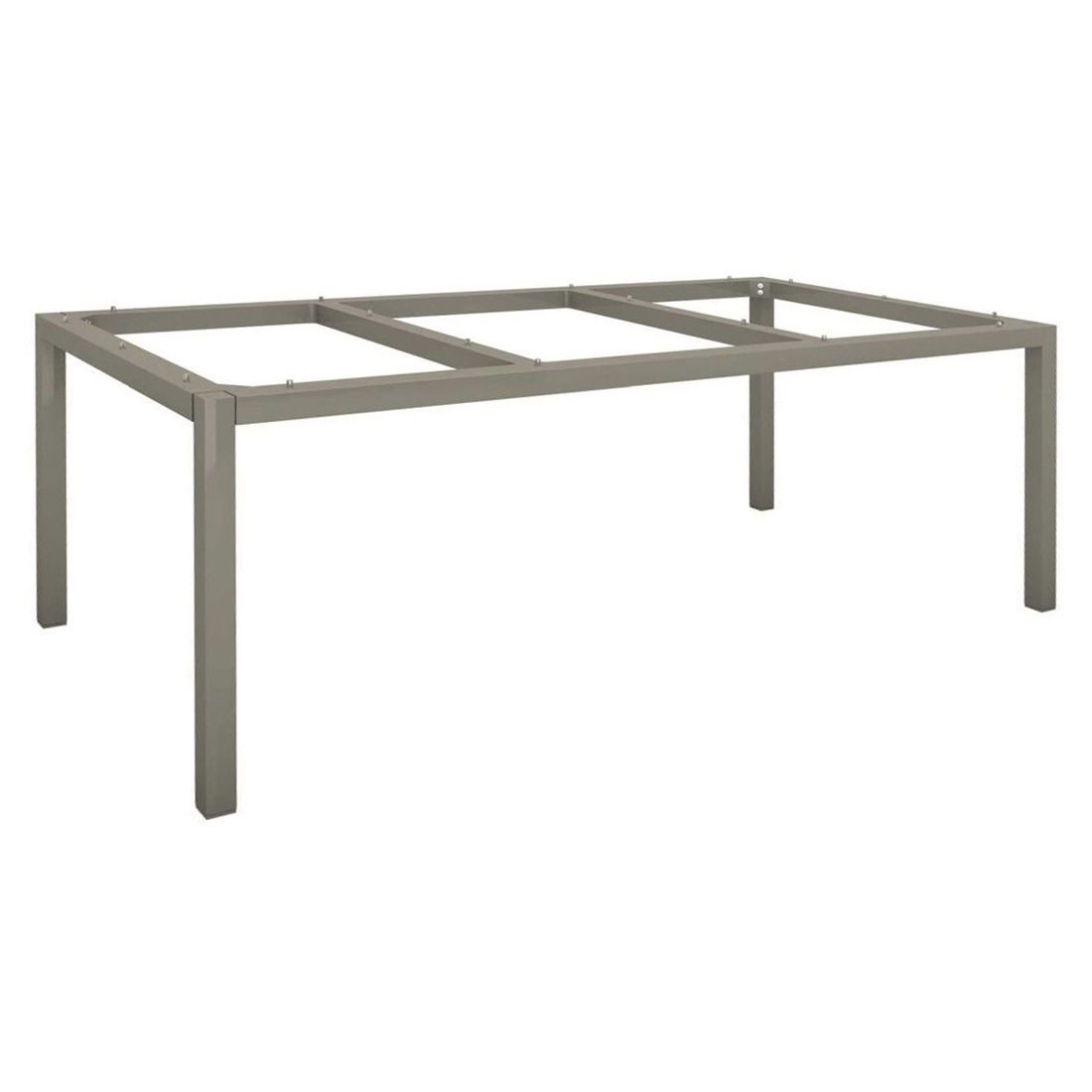 Stern Tischgestell 200x100 cm Aluminium