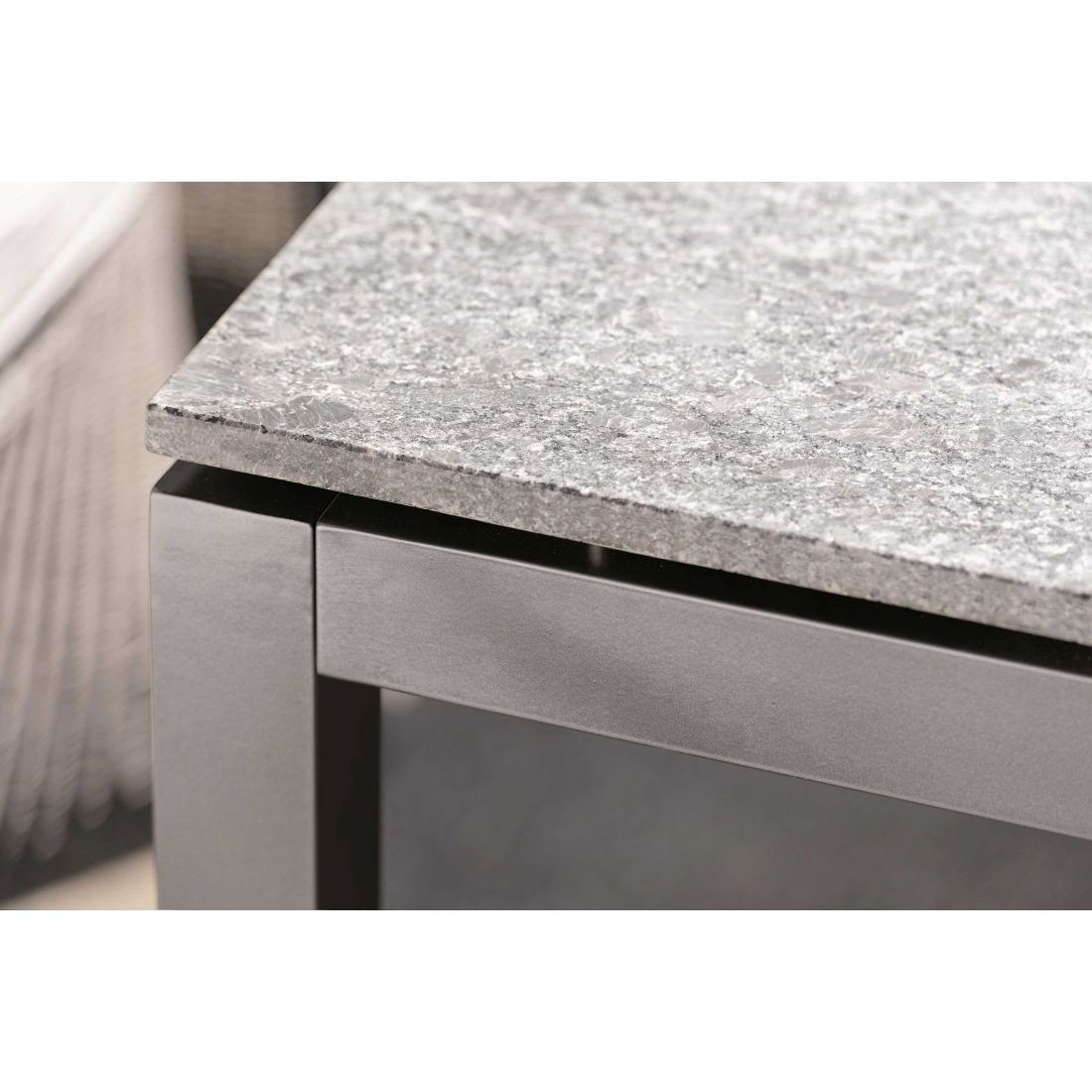 Stern Tischgestell 200x100 cm Aluminium