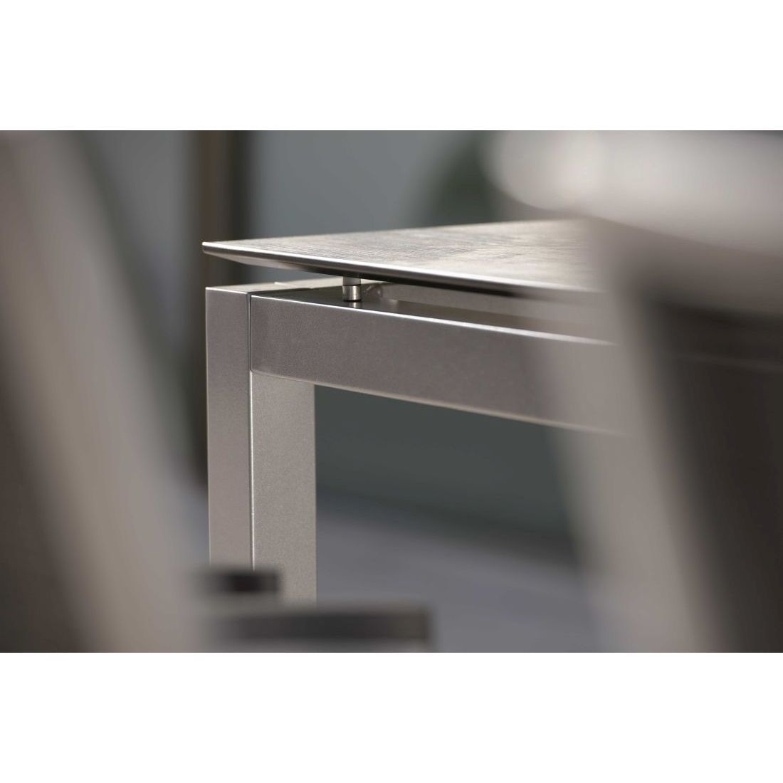 Stern Tischgestell 200x100 cm Aluminium