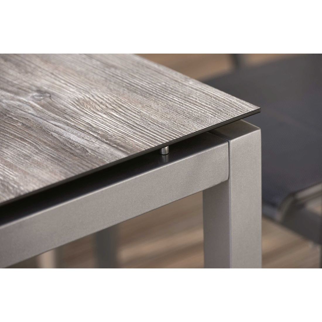 Stern Tischgestell 200x100 cm Aluminium