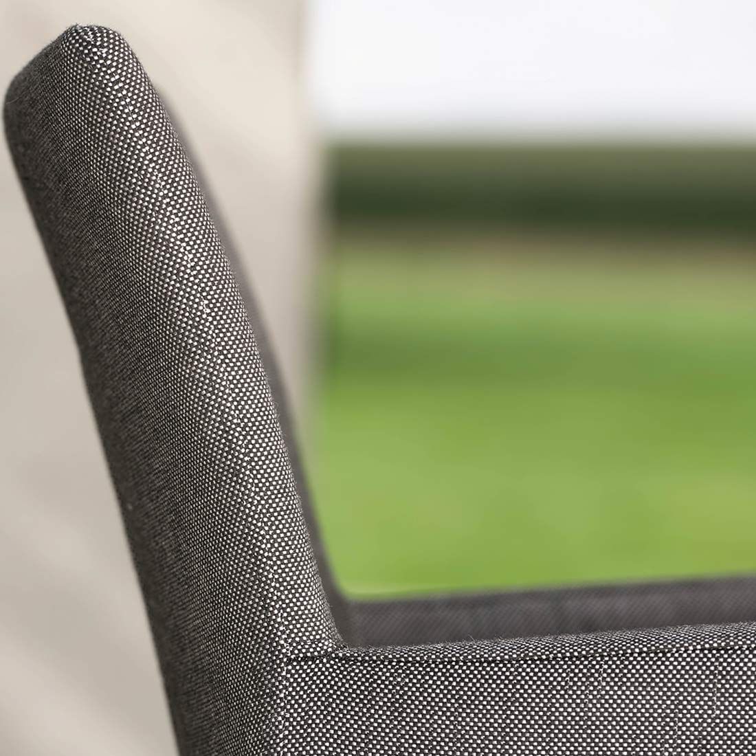 Stern Artus Diningsessel Aluminium/Outdoorstoff