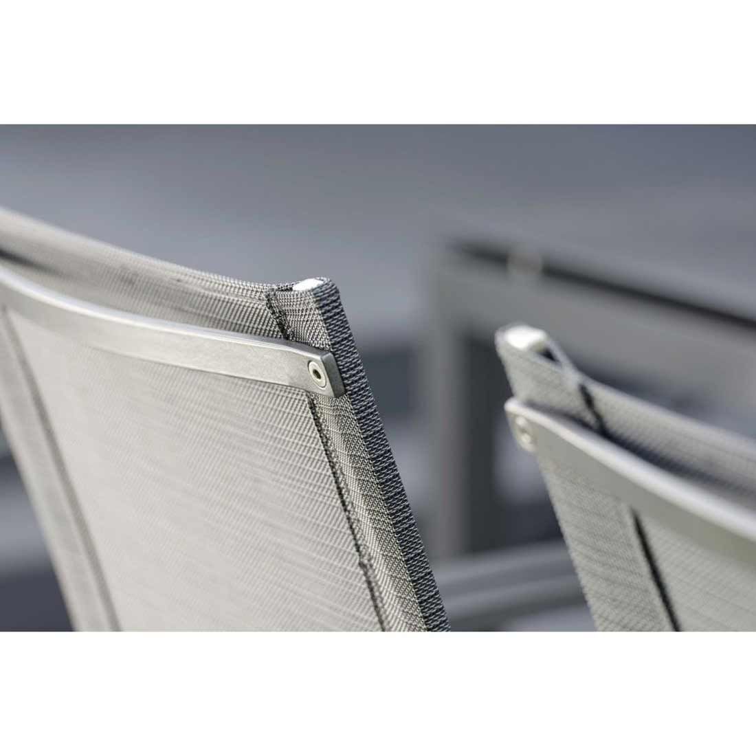 Stern Evoee Gartenmöbelset 5-tlg. mit Tisch 160x90cm