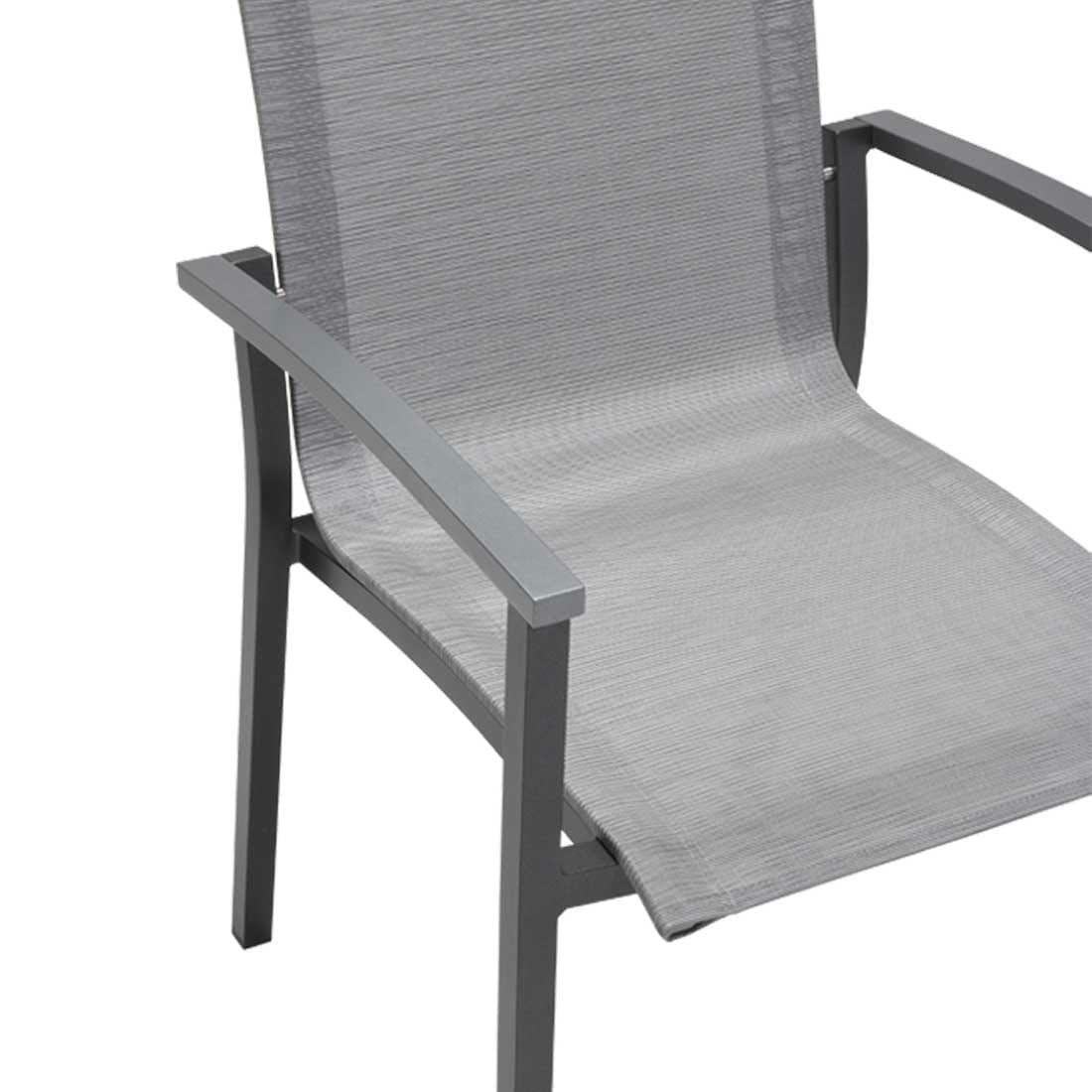 Stern Evoee Gartenmöbelset 7-tlg. mit Tisch 220x100 cm