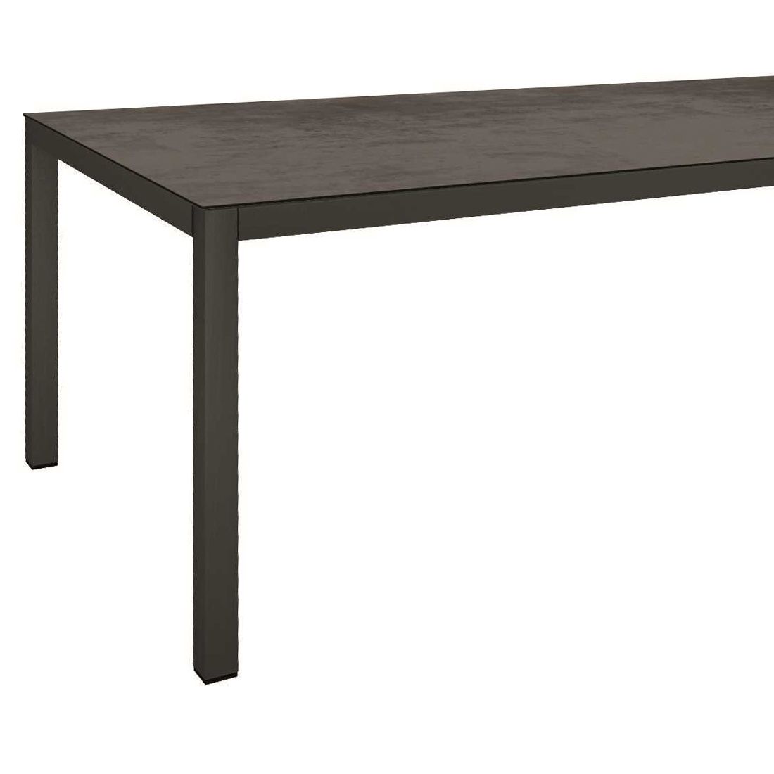 Stern Gartentisch Aluminium/Silverstar