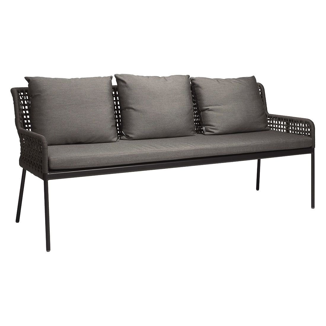 Stern Greta Gartenbank Aluminium Anthrazit/Platin/Seidengrau Garten
