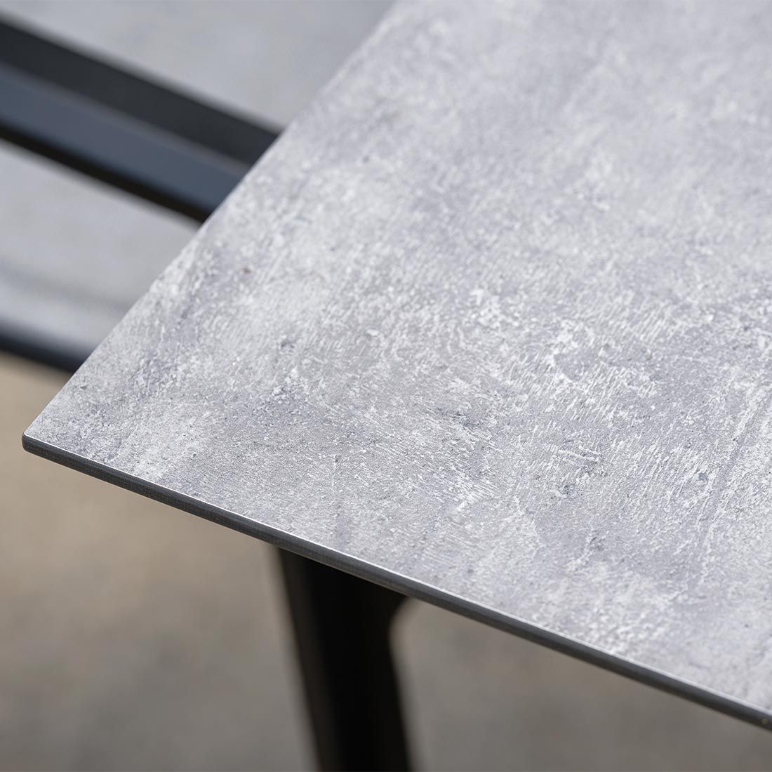 Stern Kufentisch 160x90cm Aluminium/Silverstar 2.0