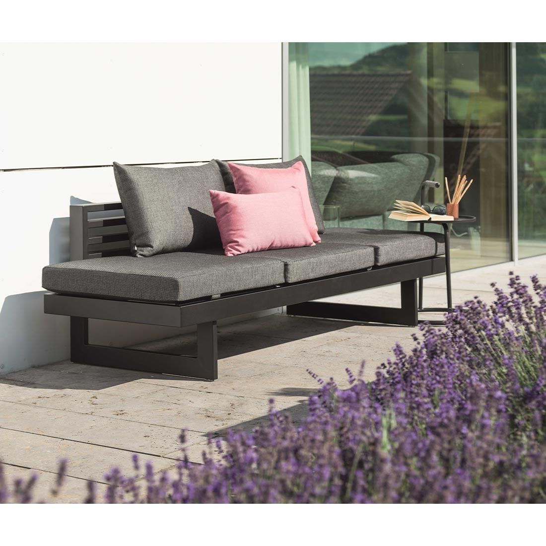 Stern New Holly Lounge/Liege Aluminium/Outdoorstoff