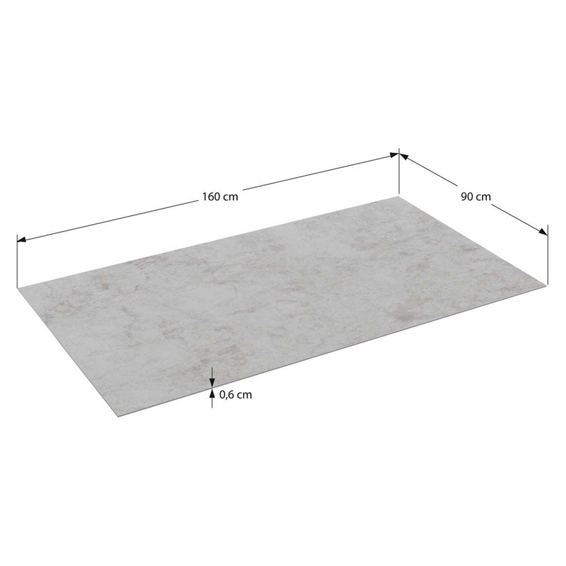Stern New Top Gartenmöbelset 5-tlg. mit Tisch 160x90cm