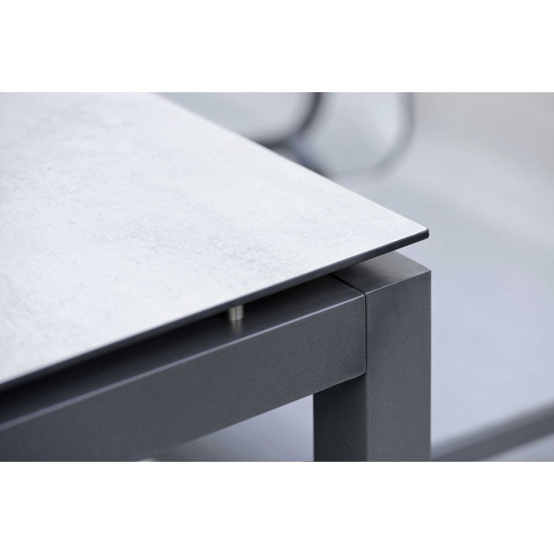 Stern Tischgestell 250x100cm Aluminium