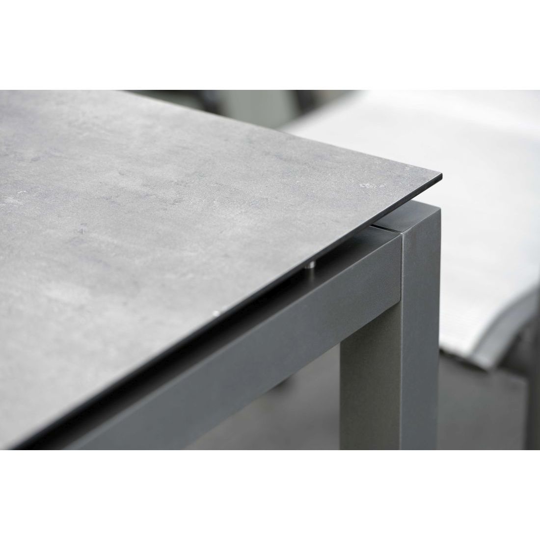 Stern Tischgestell 250x100cm Aluminium