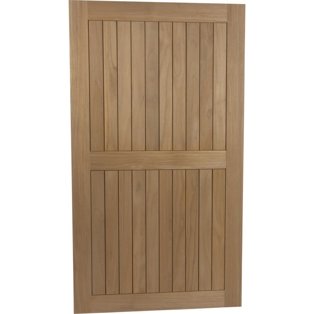 Stern Gartentisch-Platte 130x80cm Teak