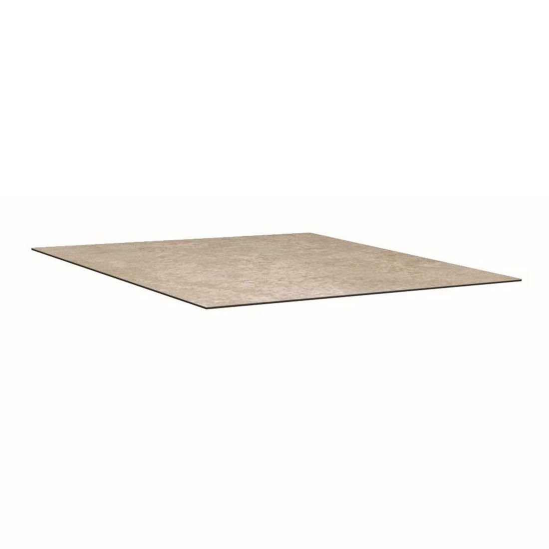Stern Gartentisch-Platte 80x80cm Silverstar 2.0