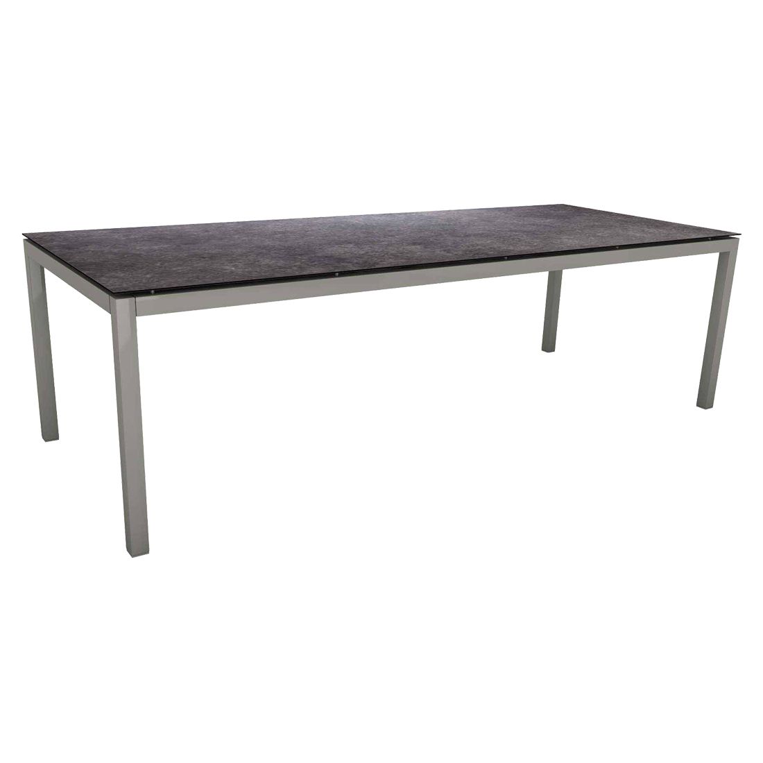 Stern Gartentisch-Platte 250x100cm Silverstar 2.0
