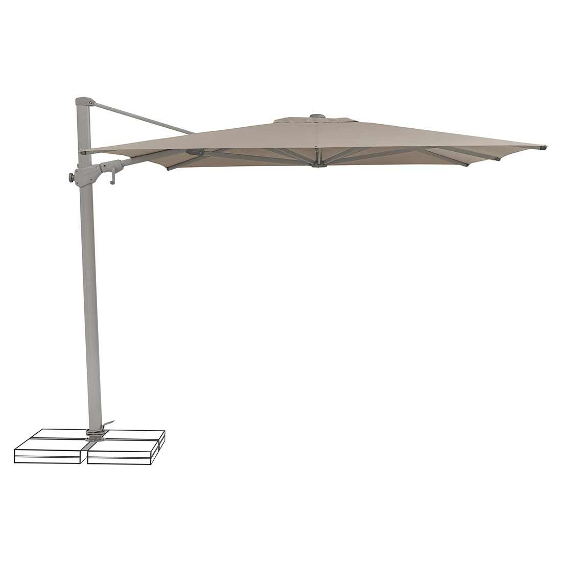 Suncomfort Varioflex Ampelschirm 300x300cm