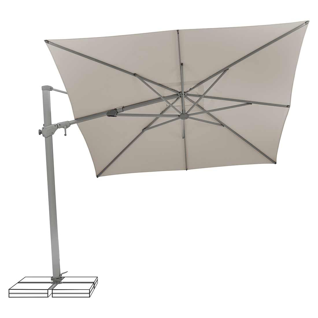 Suncomfort Varioflex Ampelschirm 300x300cm