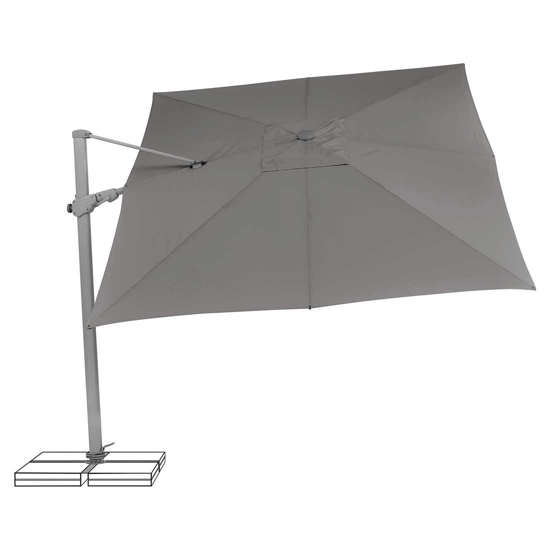 Suncomfort Varioflex Ampelschirm 300x300cm