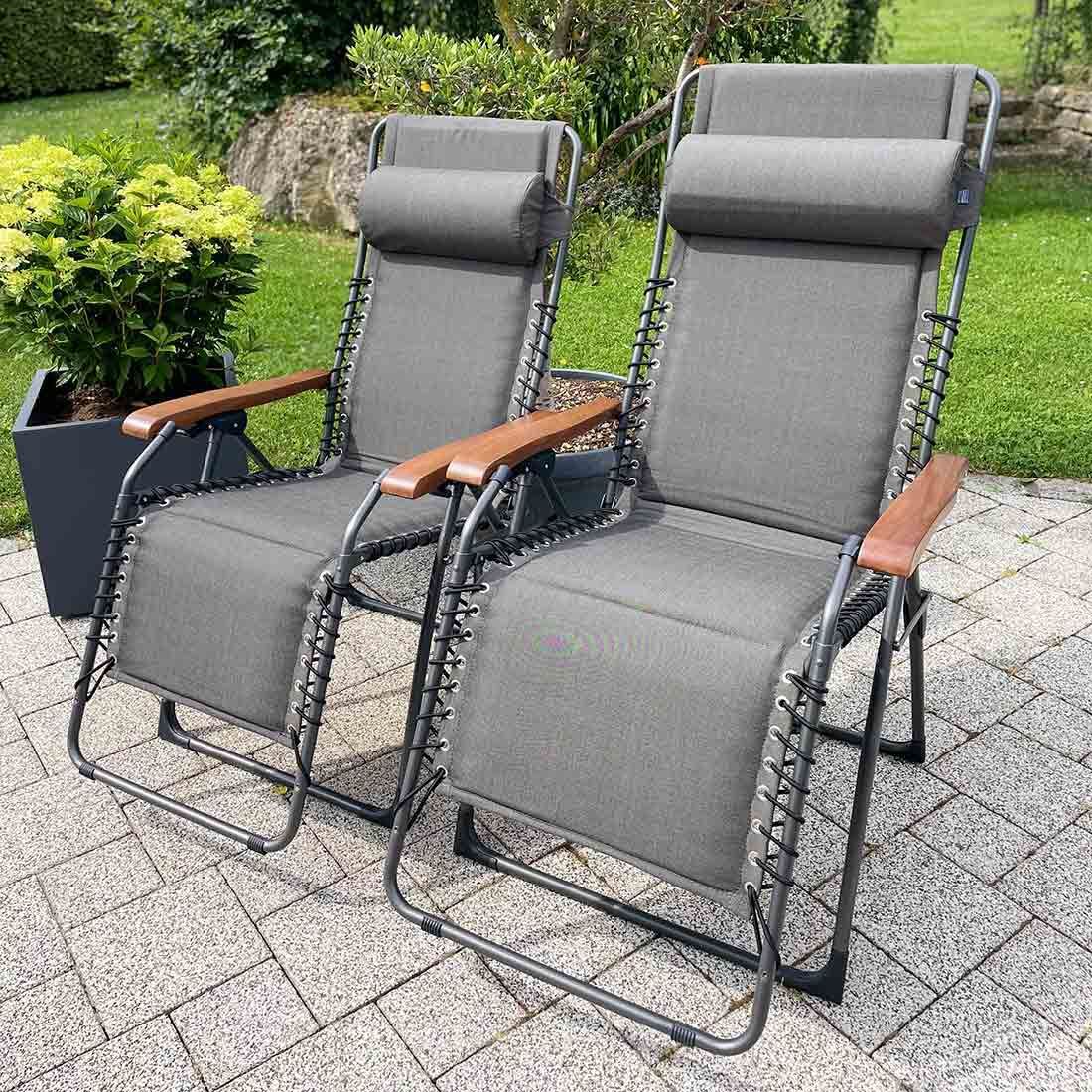 Sungörl Oasi Naturline Amano Relaxliege Aluminium/Olefin