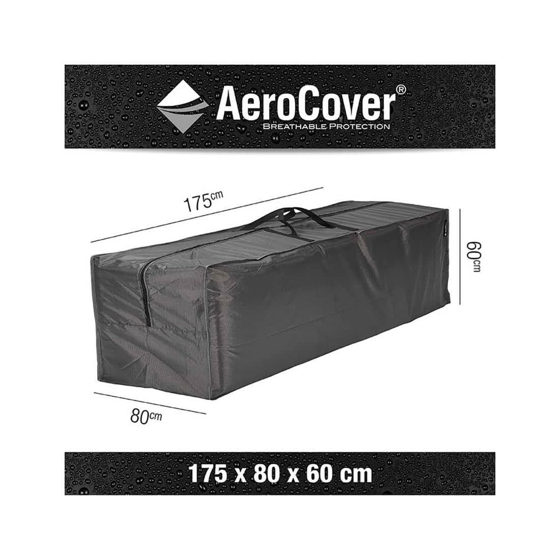 AeroCover Schutztasche für Auflagen 175x80x60cm Polyester