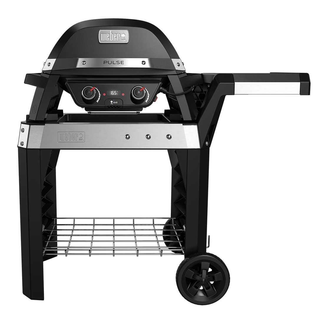 Weber Elektrogrill Pulse 2000 mit Rollwagen