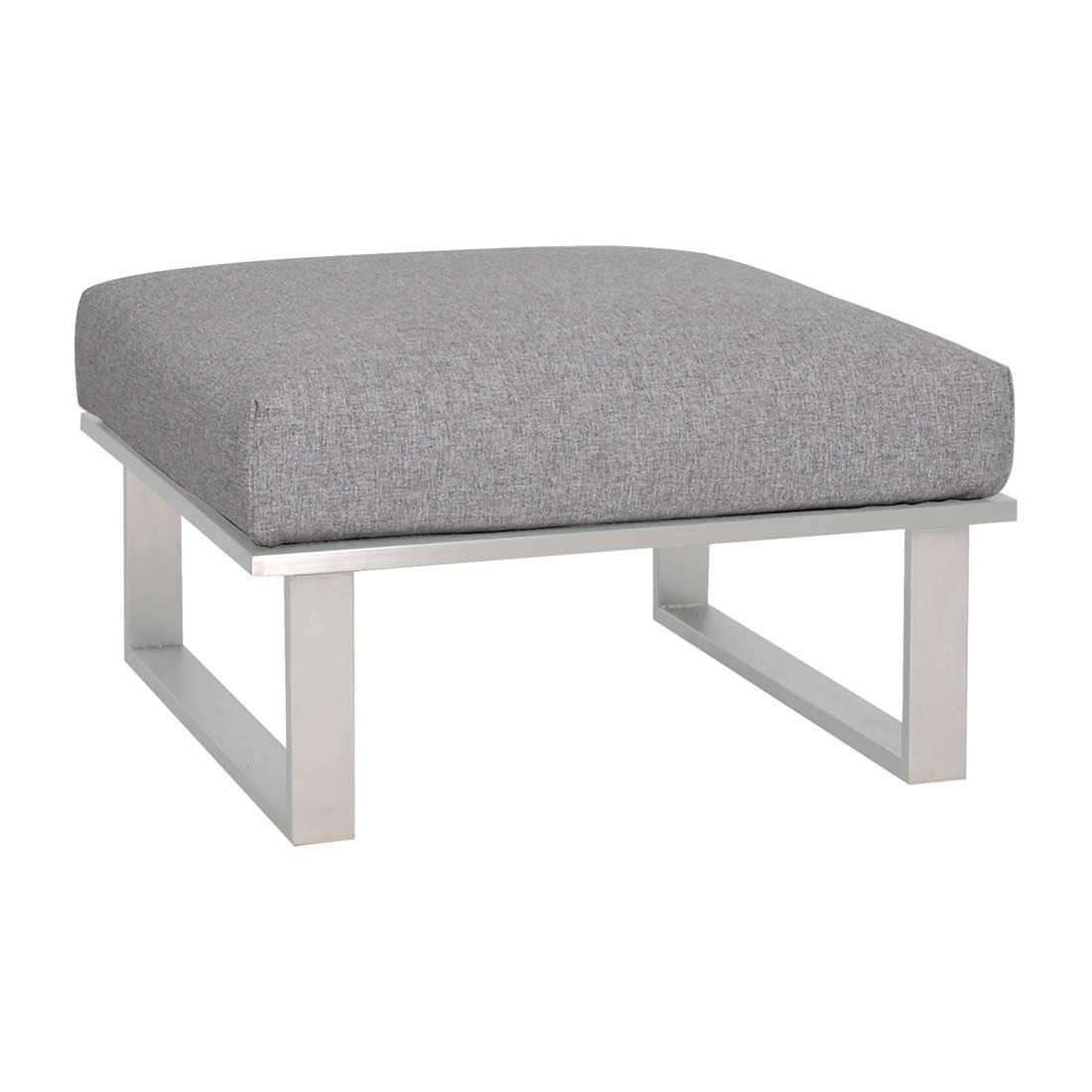 Zebra Belvedere Ecklounge 6-tlg. Edelstahl/Olefin