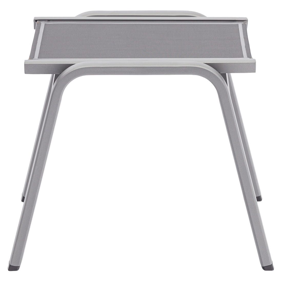 Zebra Fly Hocker Aluminium/Textilene