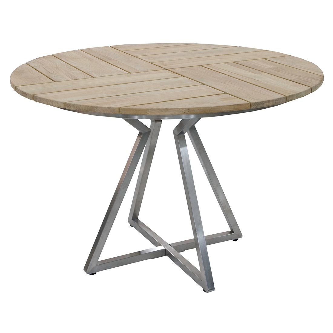 Zebra Pontiac Gartenmöbelset 6-tlg. mit Tisch Ø110x75cm