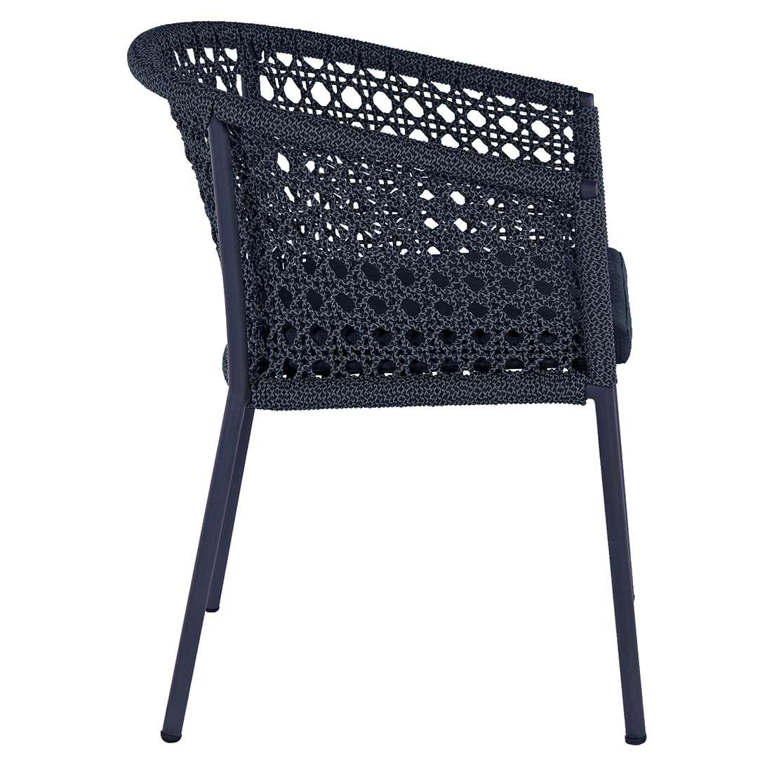 OUTLIV. Zui Gartenmöbel-Set 3-tlg. mit Bistrotisch Ø65cm