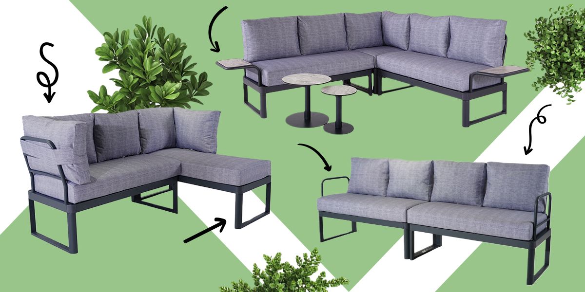 Modulare Gartenmöbel von OUTLIV. Pandora im Wandel