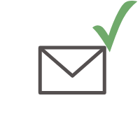 1. Schritt: Sie erhalten eine E-Mail mit einer Anmeldebestätigung 1. Schritt: Sie erhalten eine E-Mail mit einer Anmeldebestätigung