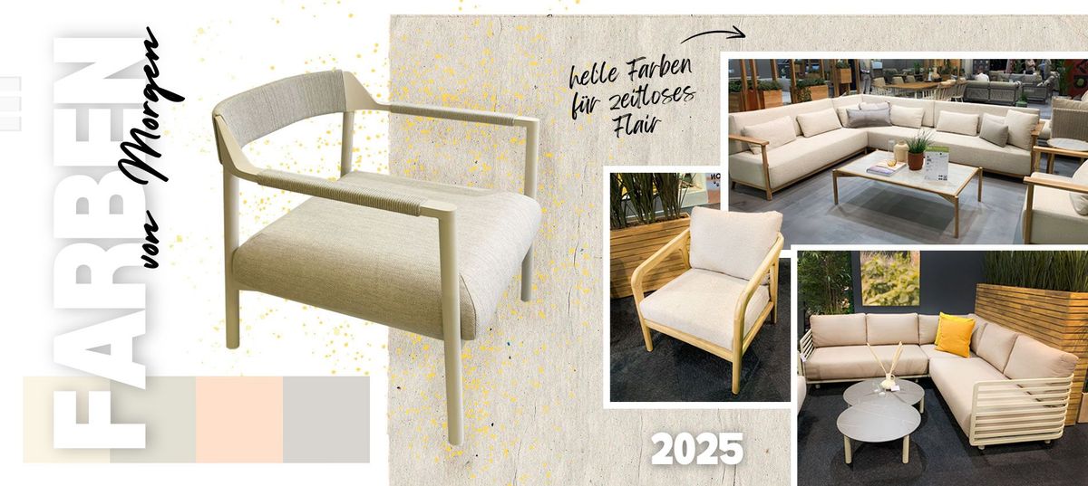 Farbtrends 2025 - Spoga Farbtrends 2025 - Spoga