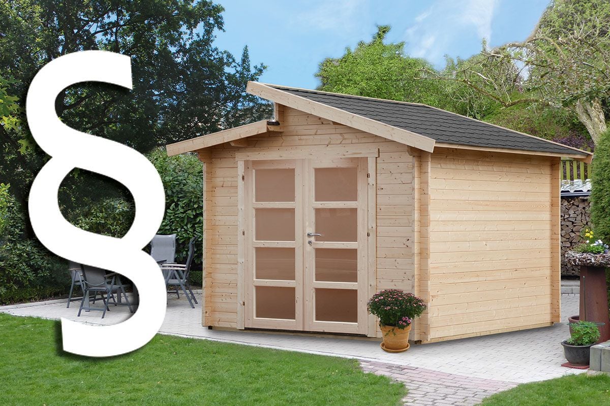 Braucht man für ein Gartenhaus eine Baugenehmigung? Gartenund