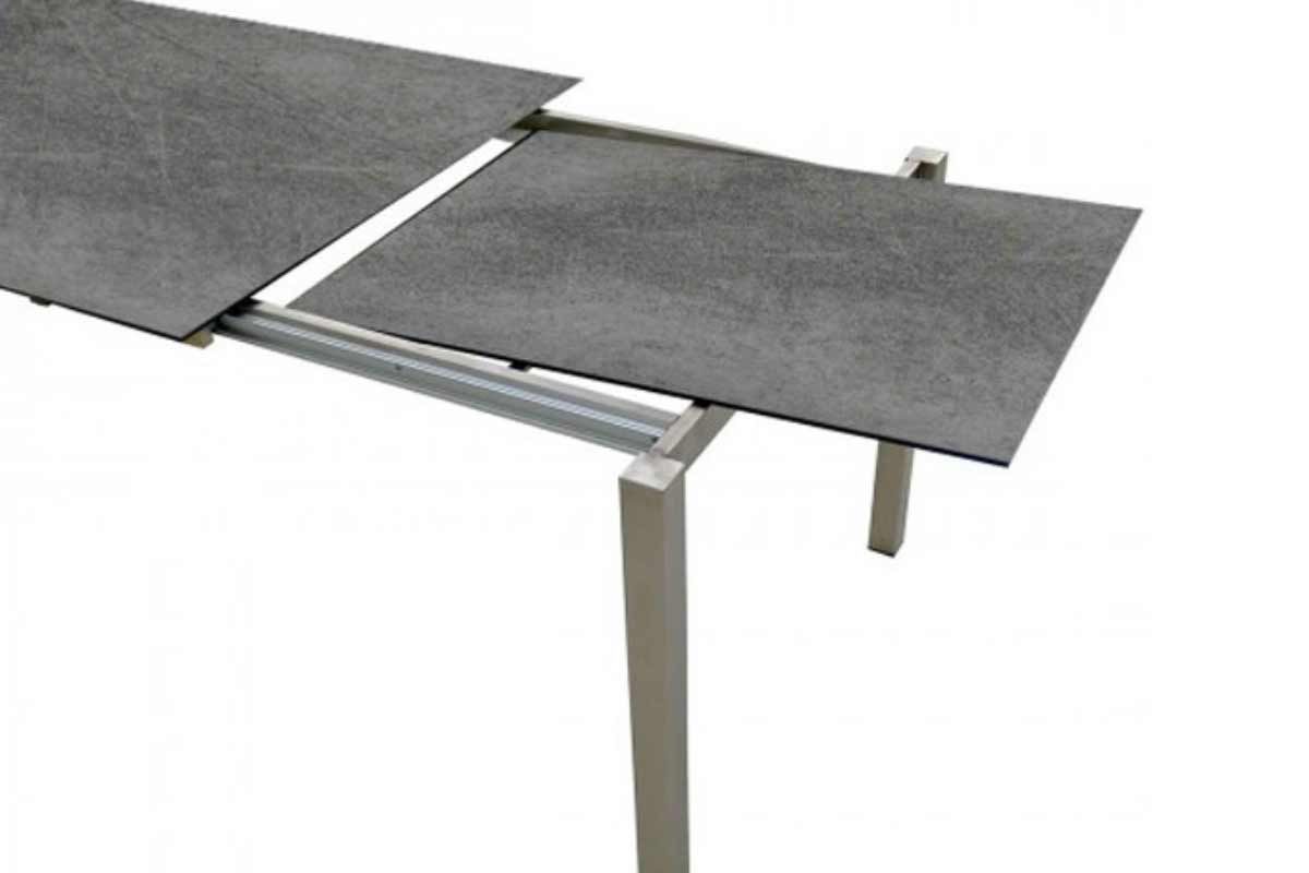Tisch Ausziehbar - Mechanismus: Drehbare Zusatzplatte Tisch Ausziehbar - Mechanismus: Drehbare Zusatzplatte
