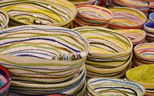Buntes Porzellan Buntes Porzellan