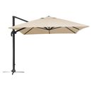 Schneider Rhodos TwistWoody Ampelschirm 300x300cm Natur Garten und