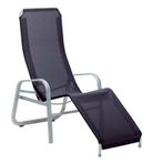 Kettler Tampa Bäderliege Aluminium/Batyline Silber/Anthrazit Garten