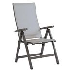 Kettler Roma Klappsessel Kunststoff Weiß Garten und Freizeit