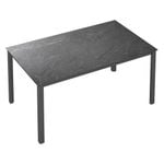 Kettler Cubic Gartentisch 160x95 cm Aluminium/HPL Anthrazit/Jura
