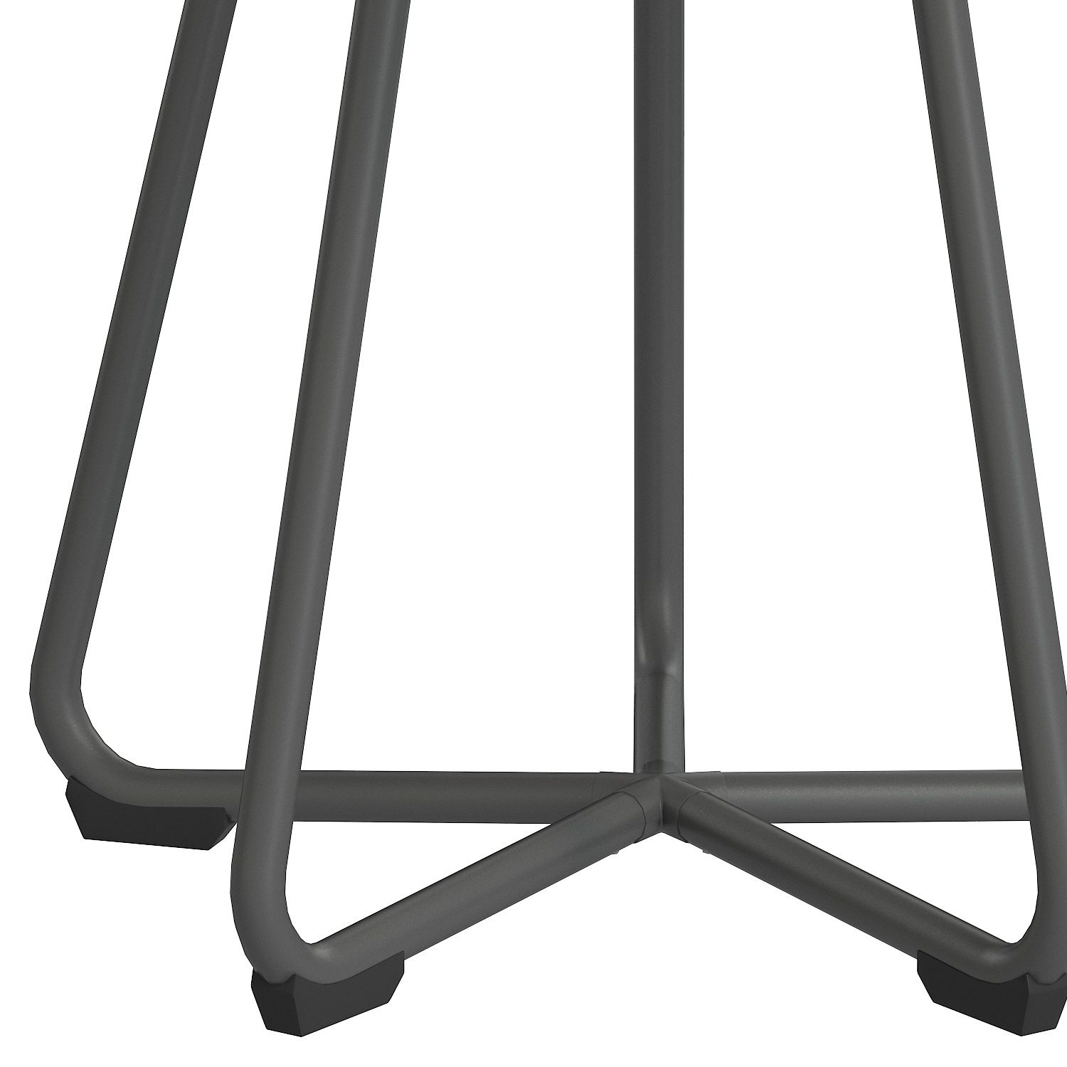 HOUE Circle Gartentisch Aluminium/Bambus Grey/Natur