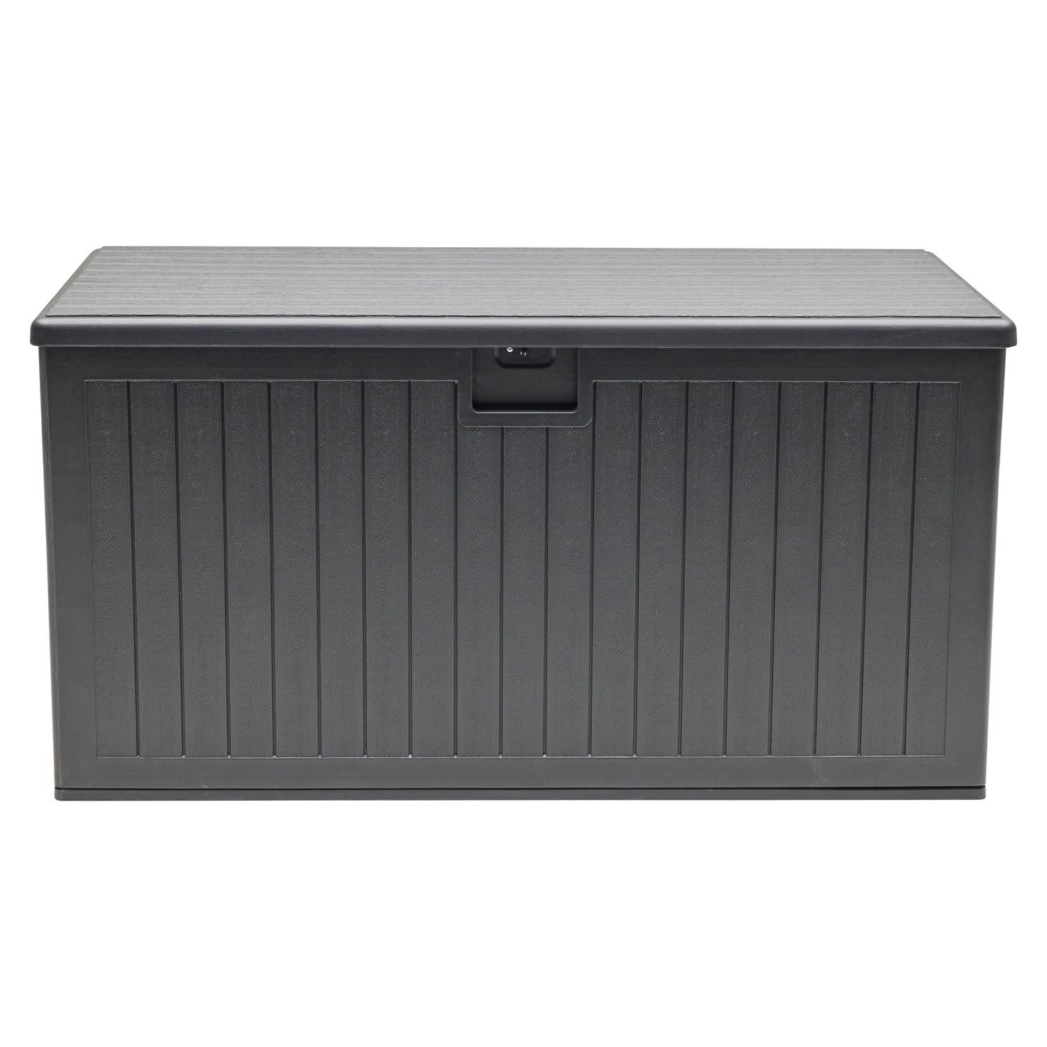 LC Garden Velio Gartenbox Kunststoff Schwarz