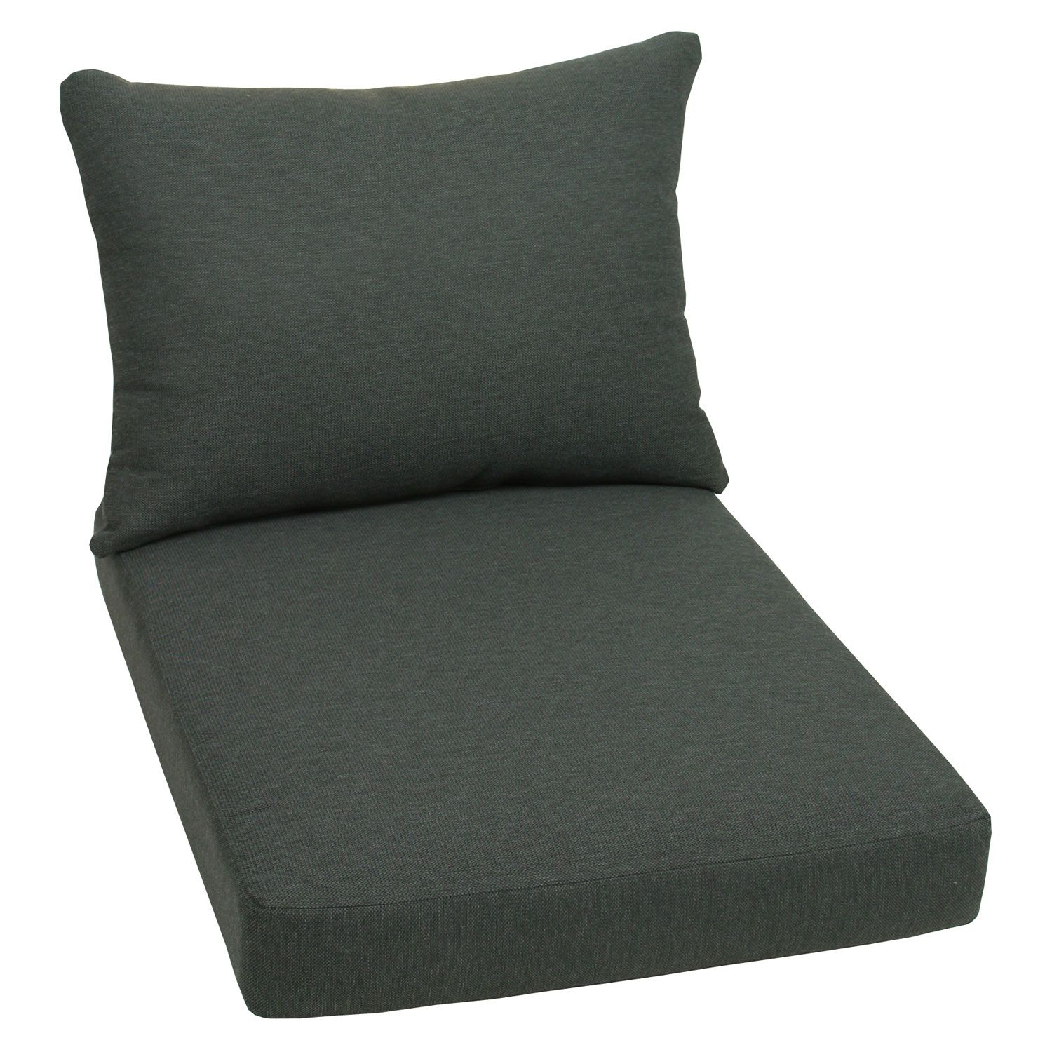 GO-DE Palettenkissen 2-tlg. Polyester Anthrazit