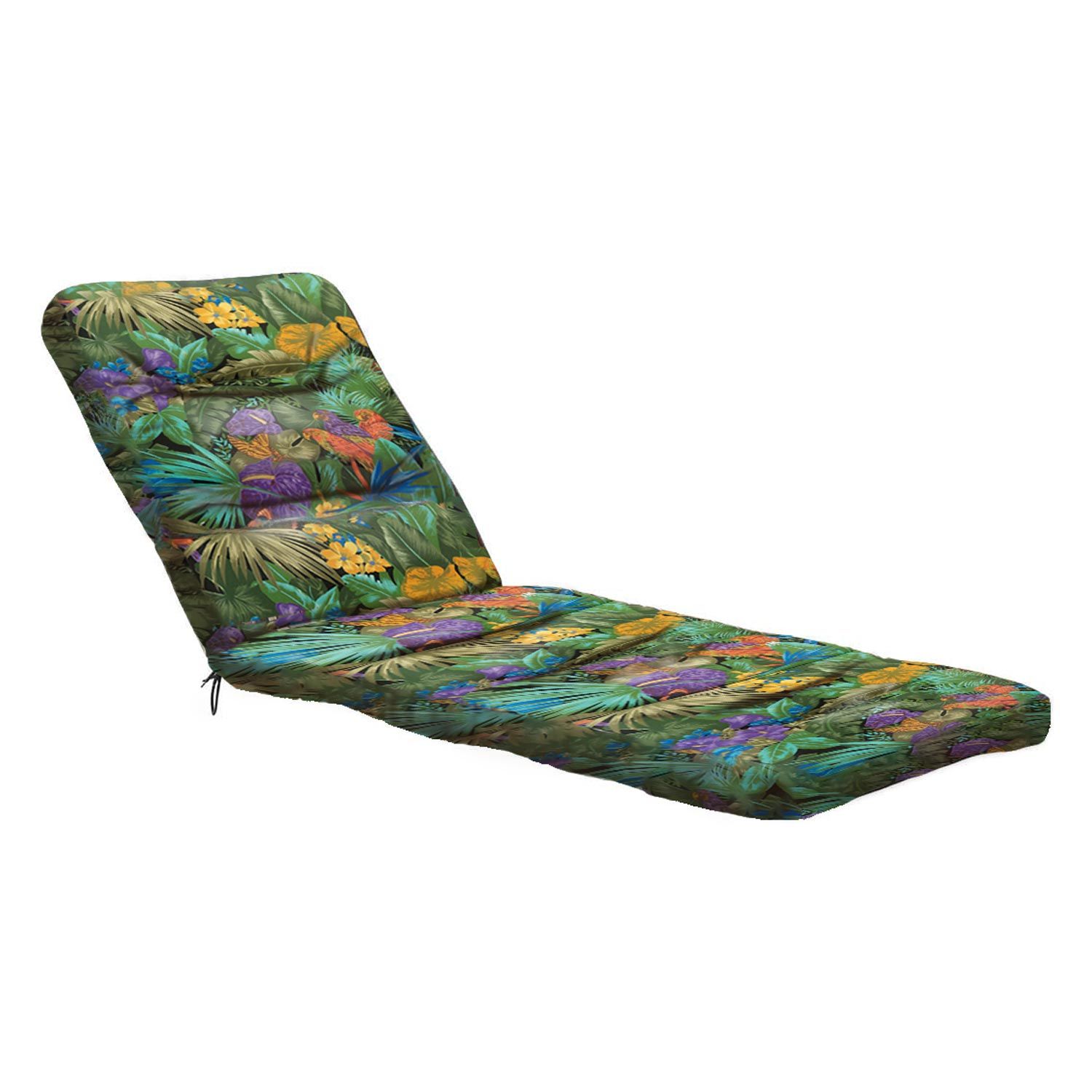 Kettler Taste Gartenliegenauflage 200x65x9cm Baumwolle Dessin 194 Parrot