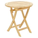 OUTLIV Portland Klapptisch Teakholz - 70x70cm Garten Balkon Tisch