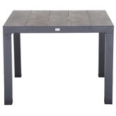 Siena Garden Silva Gartentisch 220x100 cm Aluminium/Keramik Anthrazit
