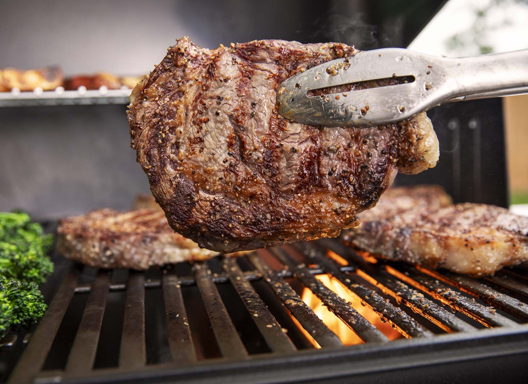 Weber Genesis E 315 Gasgrill Schwarz Garten und Freizeit