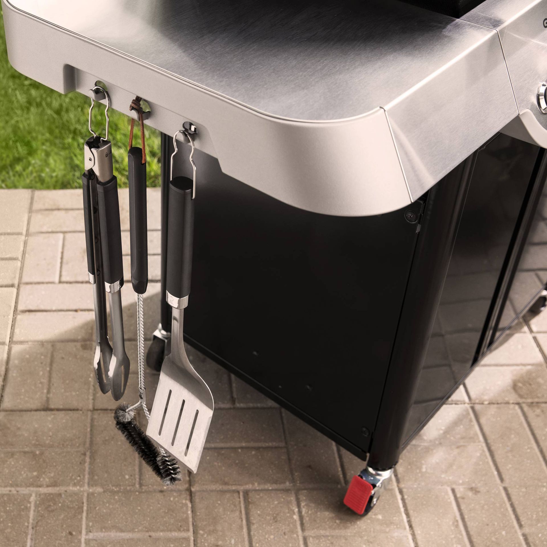 Weber Genesis E 315 Gasgrill Schwarz Garten und Freizeit
